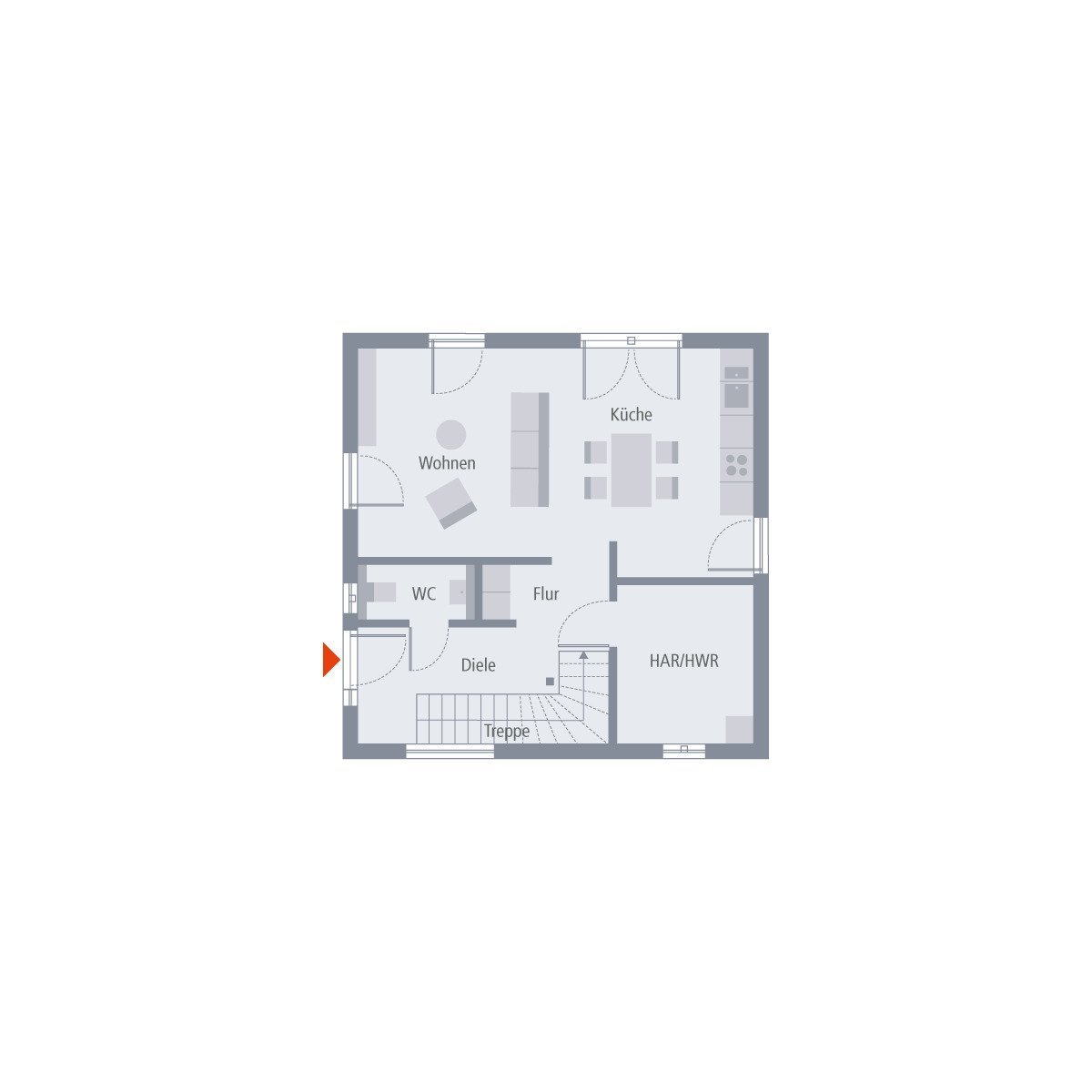 KOMPAKTES HAUS - DURCHDACHT BIS IN DEN LETZTEN WINKEL D08