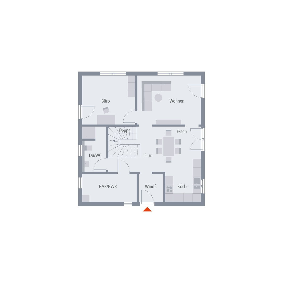 DAS KLASSISCHE EINFAMILIENHAUS MIT OFFENER BAUWEISE - D15.2