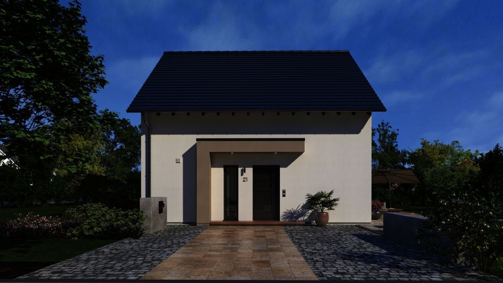 DAS KLASSISCHE EINFAMILIENHAUS MIT OFFENER BAUWEISE - D15.2