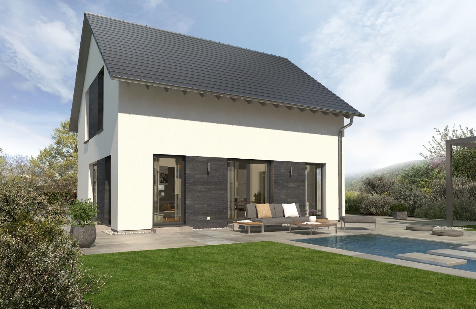 GROSSES HAUS AUF KLEINER FLÄCHE - D11