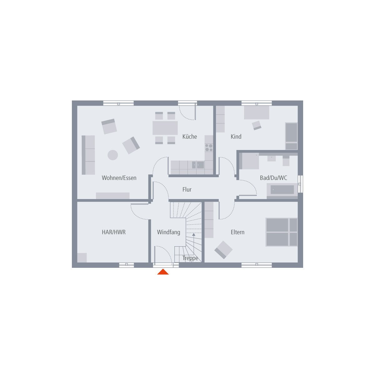 KLASSISCHES ZWEIFAMILIENHAUS MIT PRAKTISCHER AUFTEILUNG ZR1