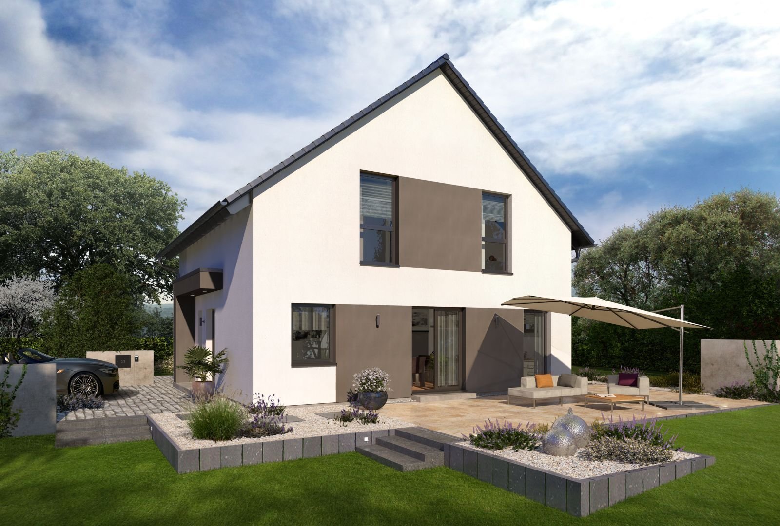 DAS KLASSISCHE EINFAMILIENHAUS MIT OFFENER BAUWEISE - D15.2