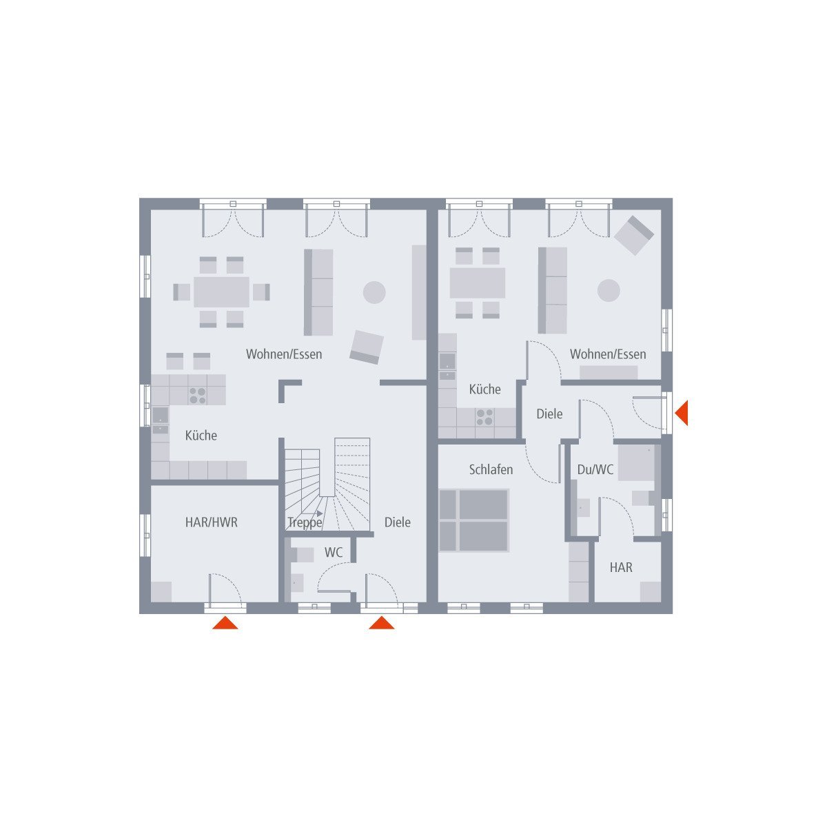 EINZUGSFERTIG! EIN ZUHAUSE FÜR ZWEI FAMILIEN - ZR5