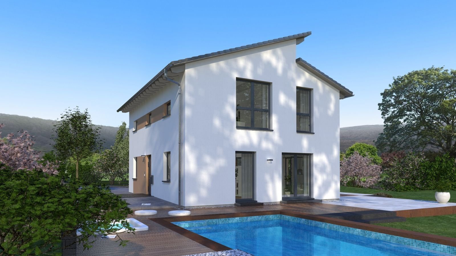 Einzugsfertig! EINFAMILIENHAUS MIT VERSETZTEM PULTDACH - Pult 11