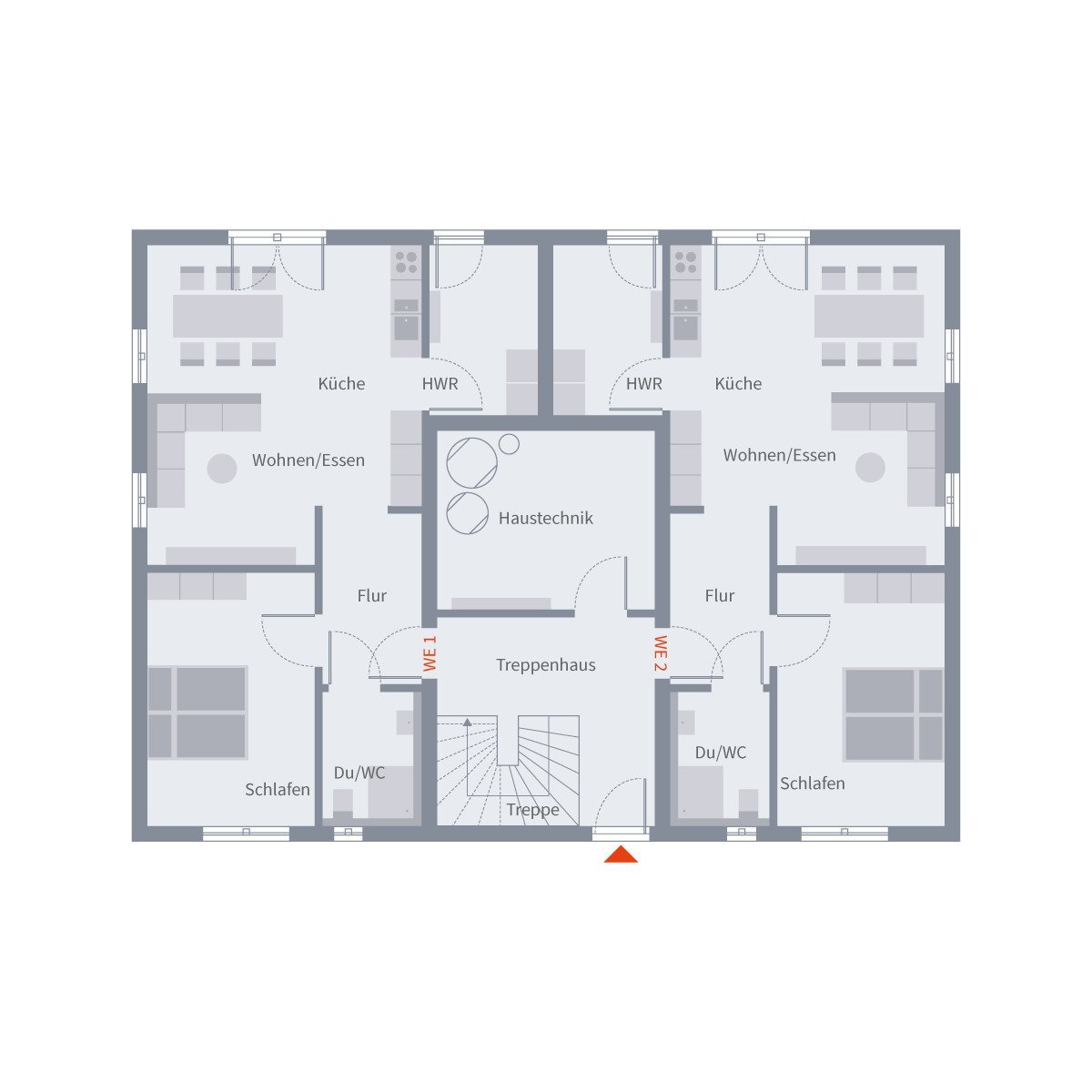 EINZUGSFERTIG1 KOMFORT & BARRIEREFREIHEIT UNTER EINEM DACH VEREINT - 4-RAUM 1