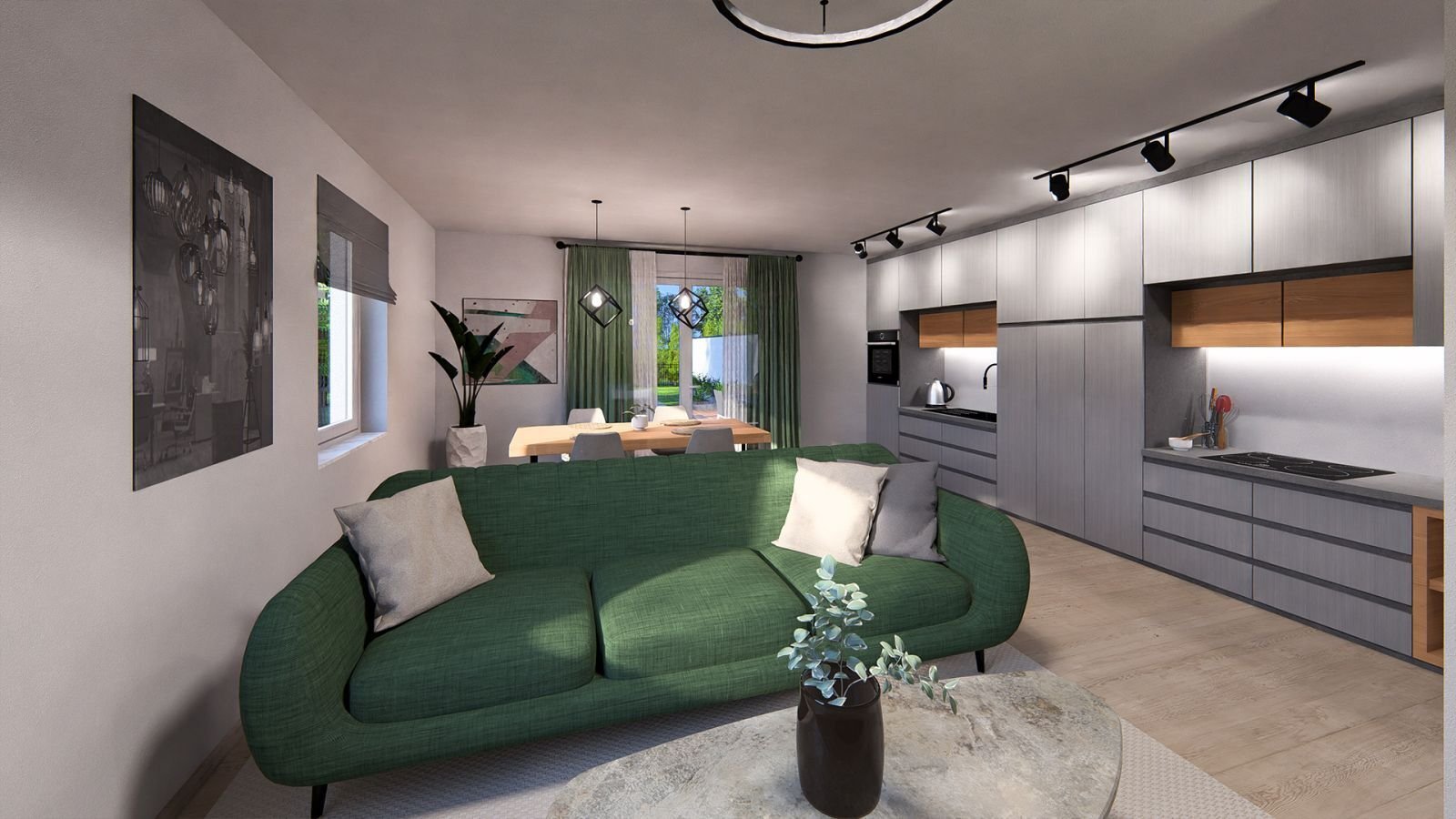 EINZUGSFERTIG1 KOMFORT & BARRIEREFREIHEIT UNTER EINEM DACH VEREINT - 4-RAUM 1