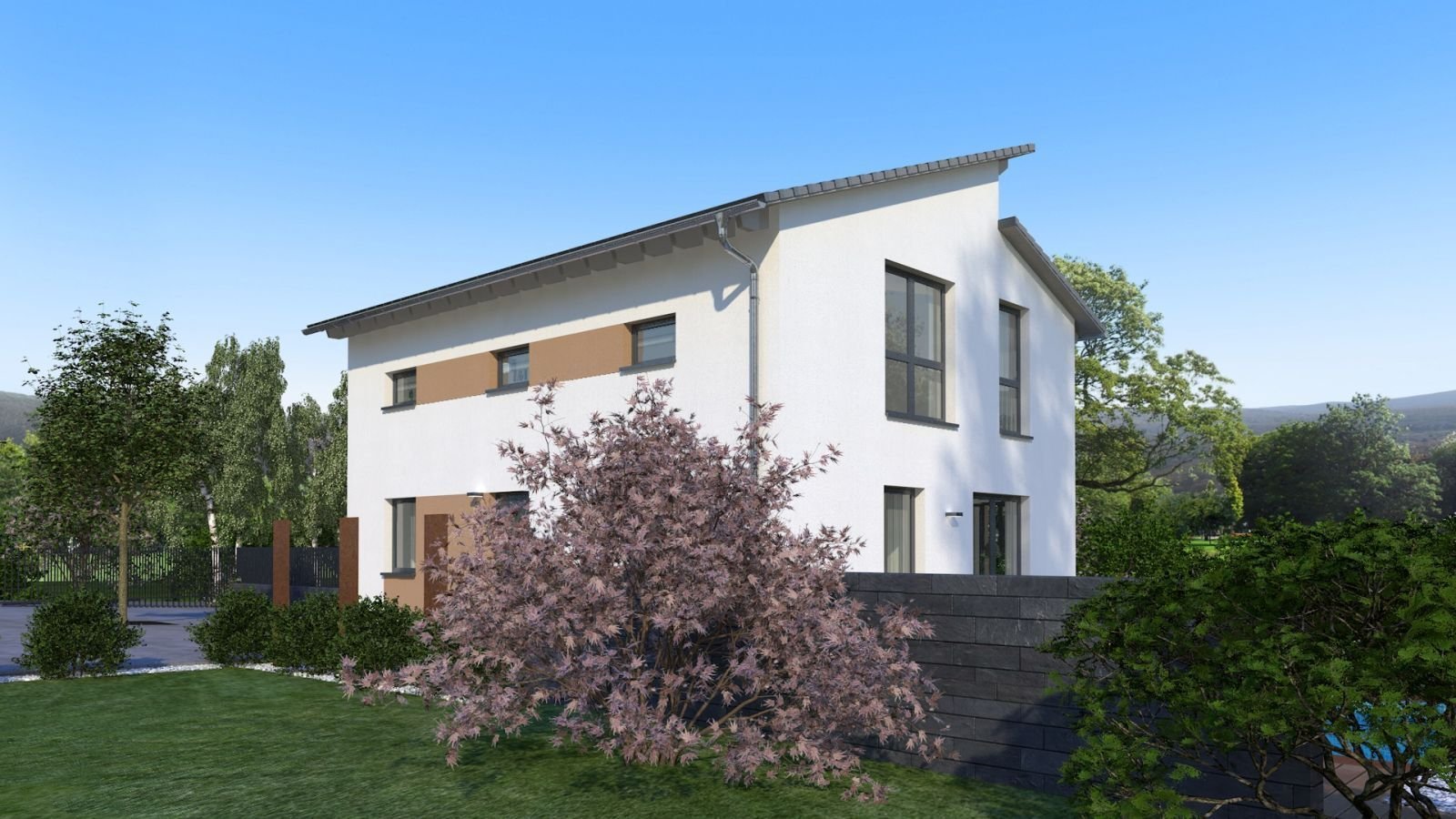 Einzugsfertig! EINFAMILIENHAUS MIT VERSETZTEM PULTDACH - Pult 11