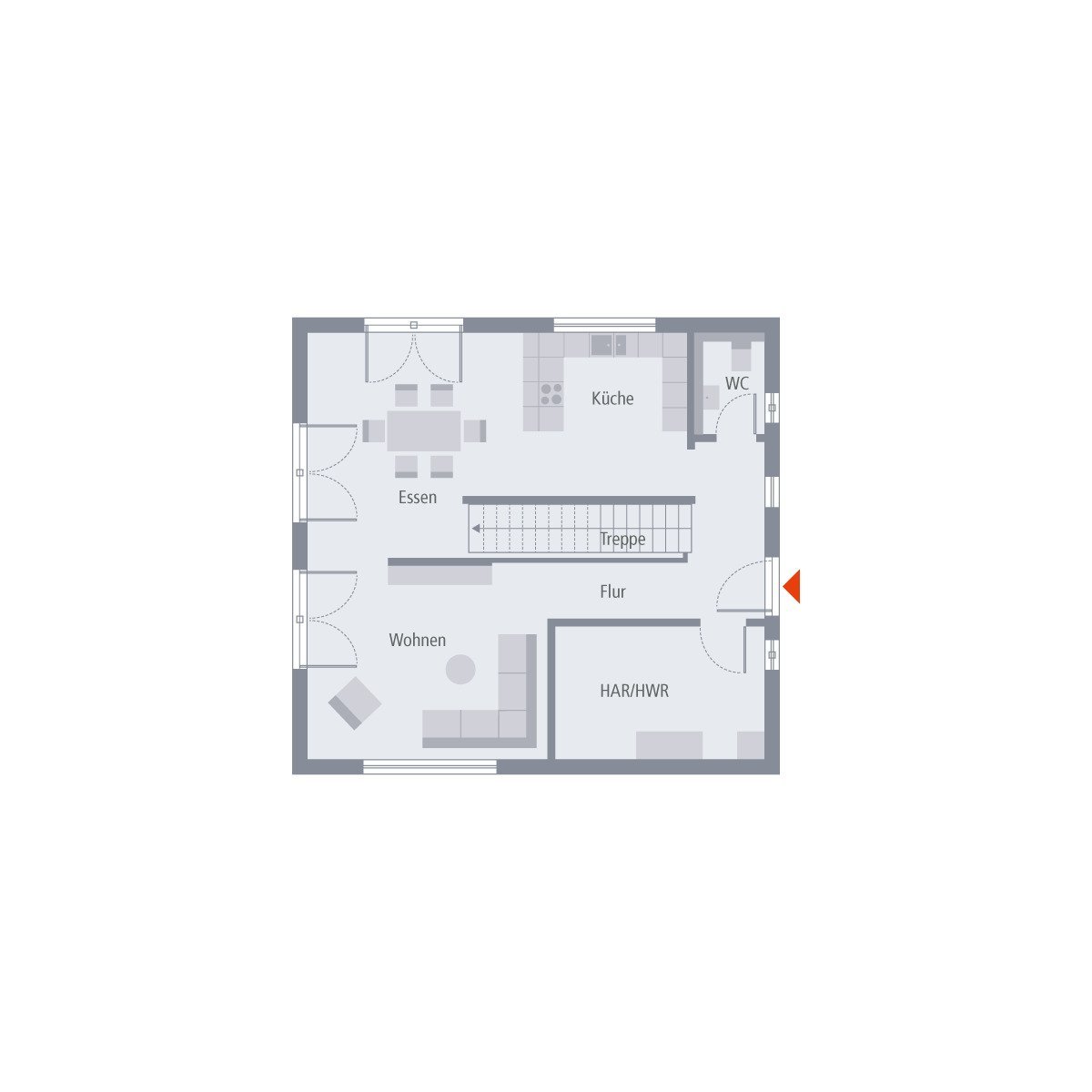 Einzugsfertig! EINFAMILIENHAUS MIT OFFENER ARCHITEKTUR - Design 10