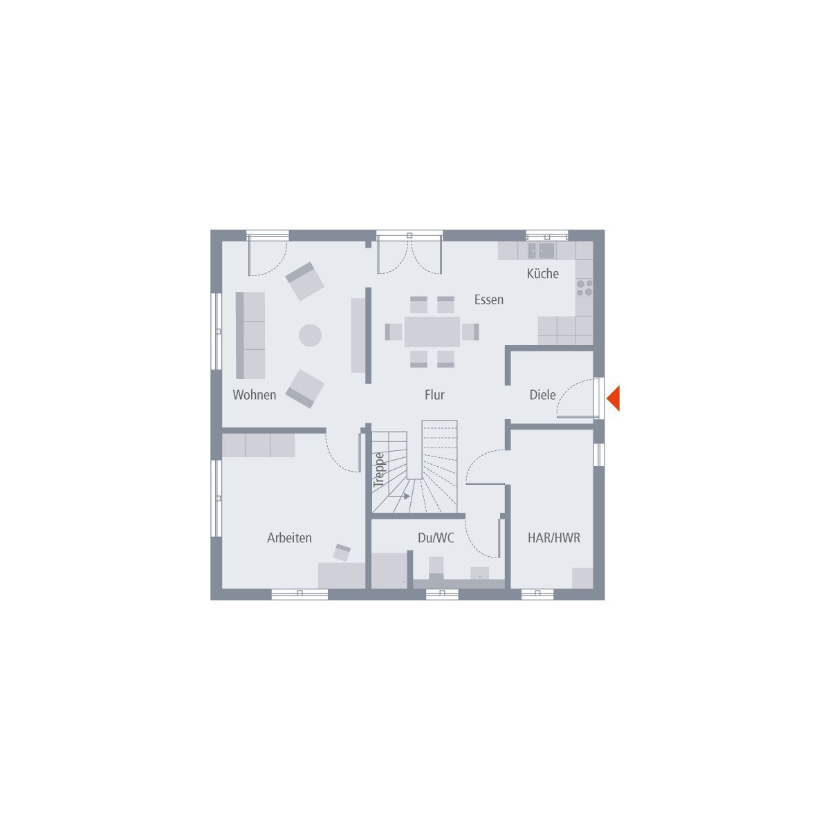 Einzugsfertig! DAS KLASSISCHE EINFAMILIENHAUS MIT OFFENER BAUWEISE - Design 15