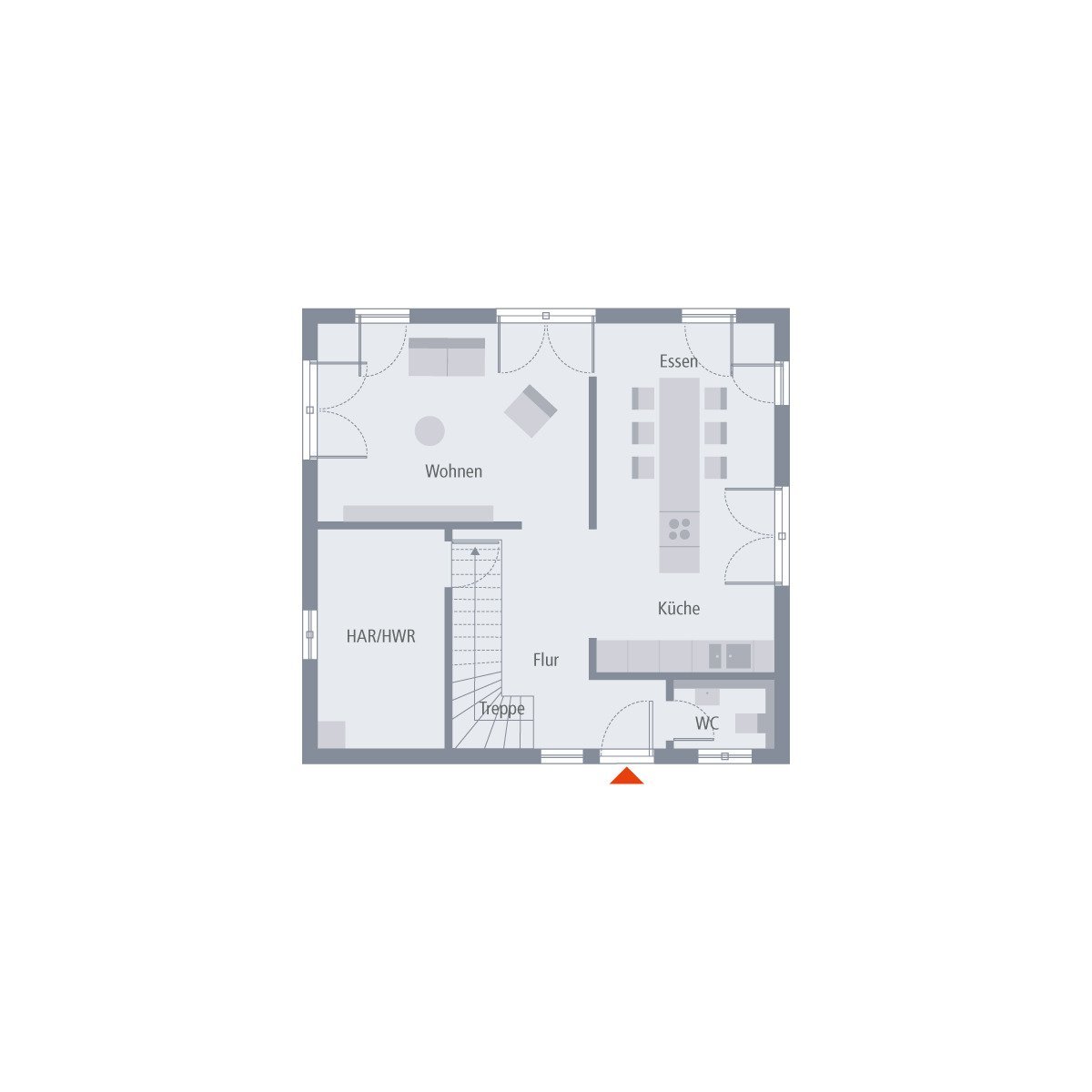 EINZUGSFERTIG! - GROSSES HAUS AUF KLEINER FLÄCHE - DESIGN 11