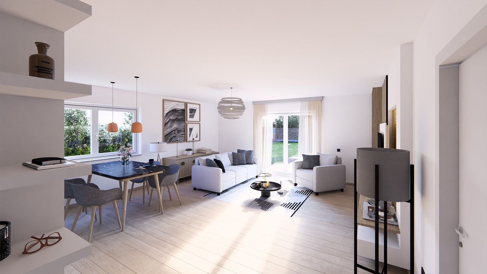 EINZUGSFERTIG! VIER WOHNEINHEITEN VIELFÄLTIG NUTZBAR - 4-RAUM 2