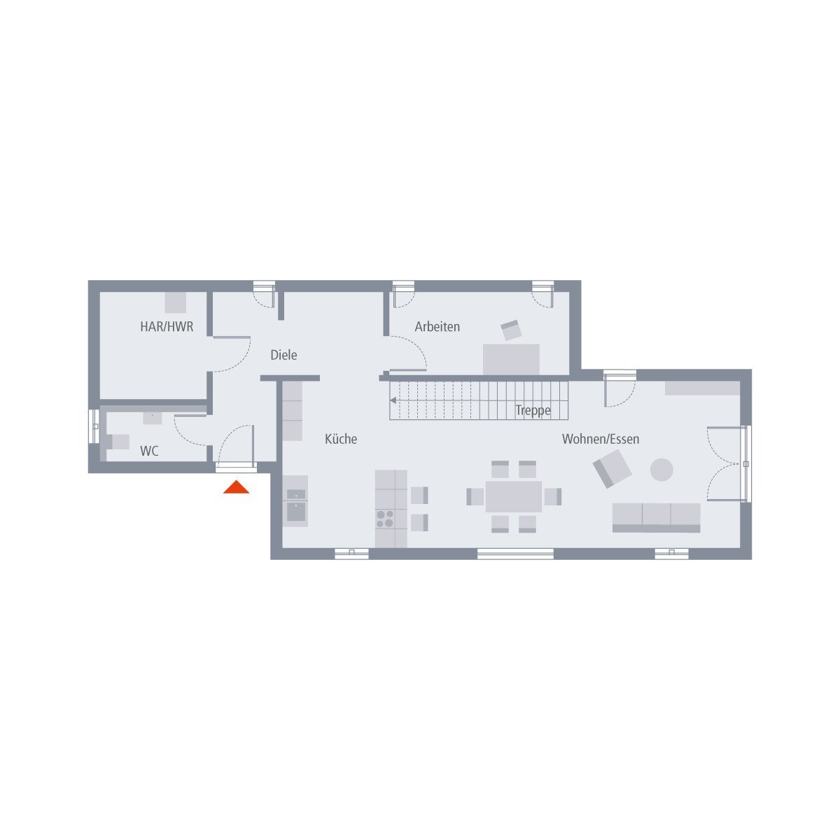 EINZUGSFERTIG! - BAUHAUS-STIL MIT VERSATZ - Bauhaus 01