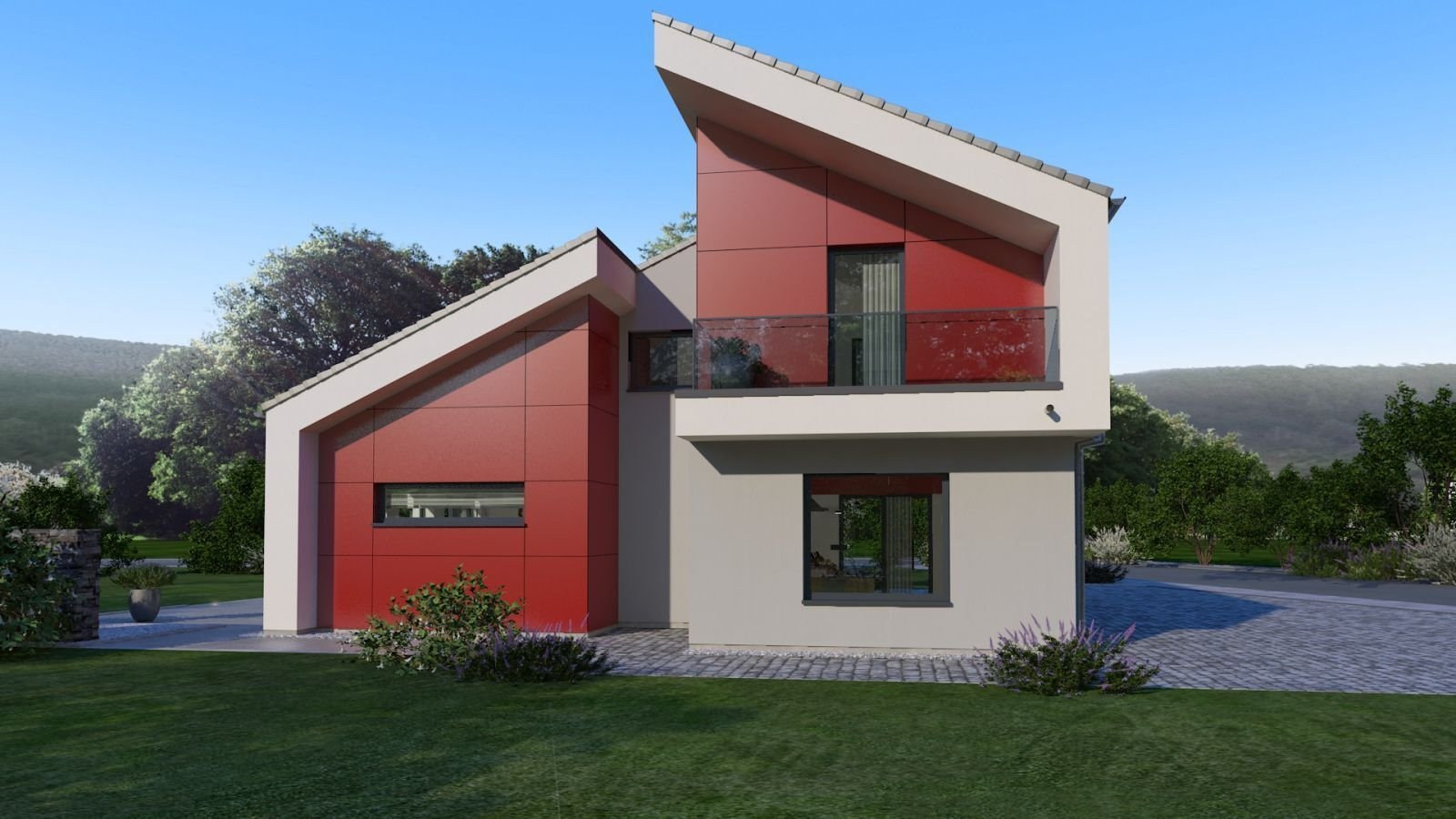 Einzugsfertig! - PULTDACHHAUS FÜR INDIVDUALISTEN - Pult 30