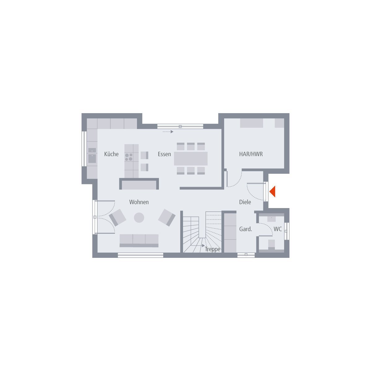 EINZUGSFERTIG! - EIN­FA­MI­LI­EN­HAUS MIT BESONDERER ARCHITEKTUR - Bauhaus 09
