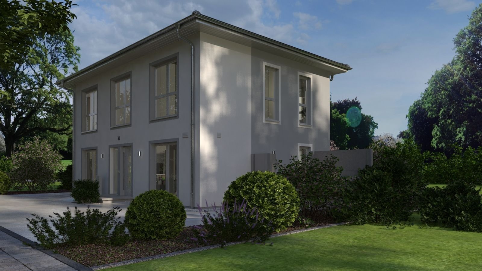 Stadtvilla 23 – Architektur trifft Freiheit. Grundstücksservice exklusiv