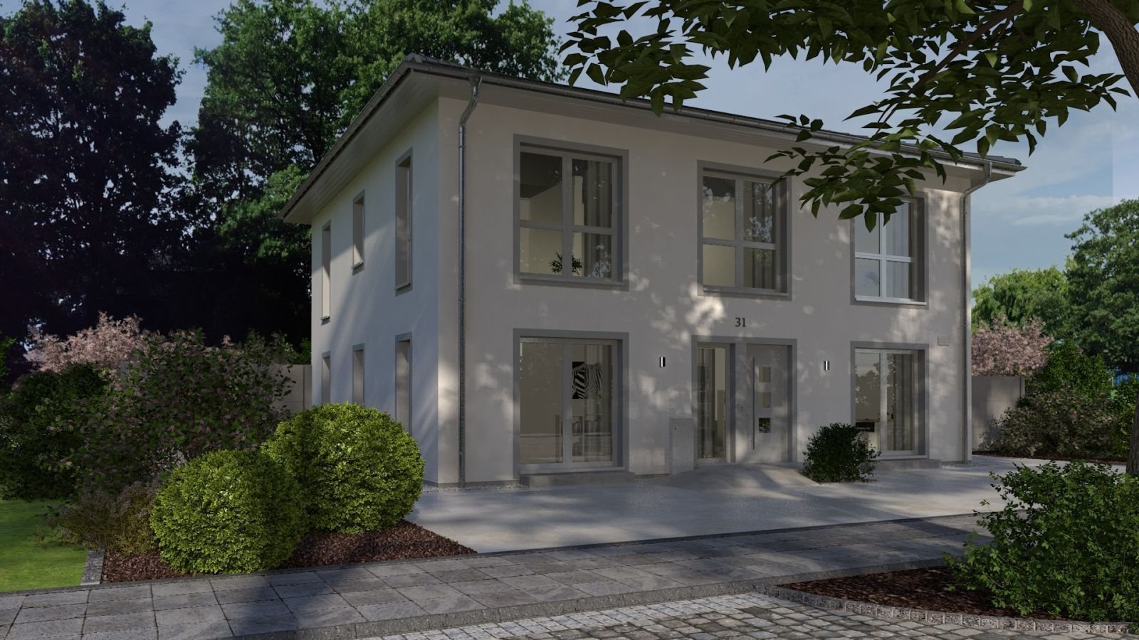 Stadtvilla 23 – Architektur trifft Freiheit. Grundstücksservice exklusiv