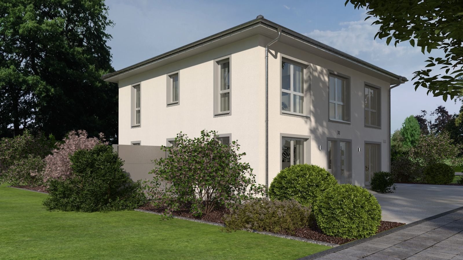 Stadtvilla 23 – Architektur trifft Freiheit. Grundstücksservice exklusiv