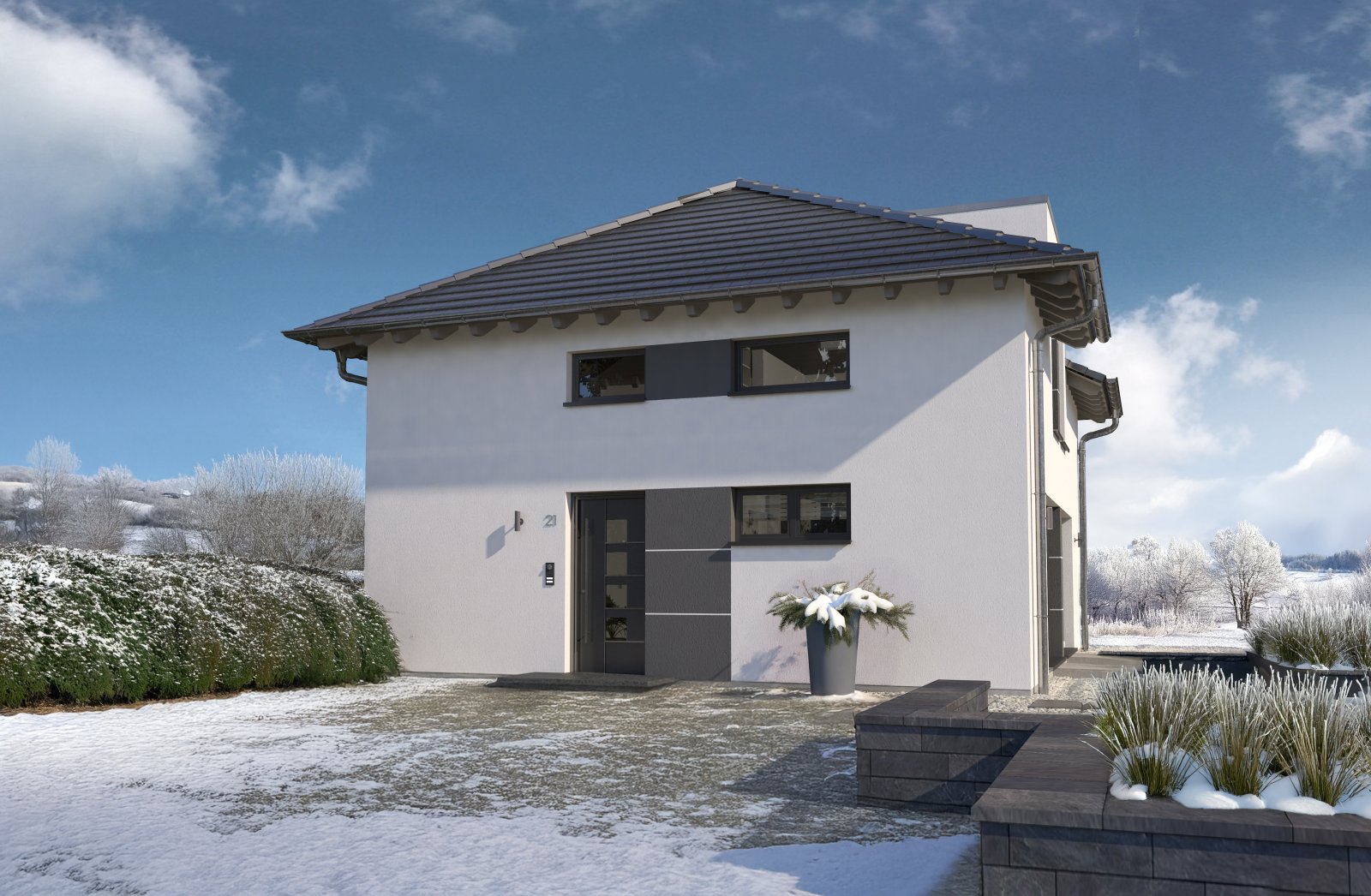 Design trifft Möglichkeiten – Stadtvilla 12 mit Premium-Grundstücksservice