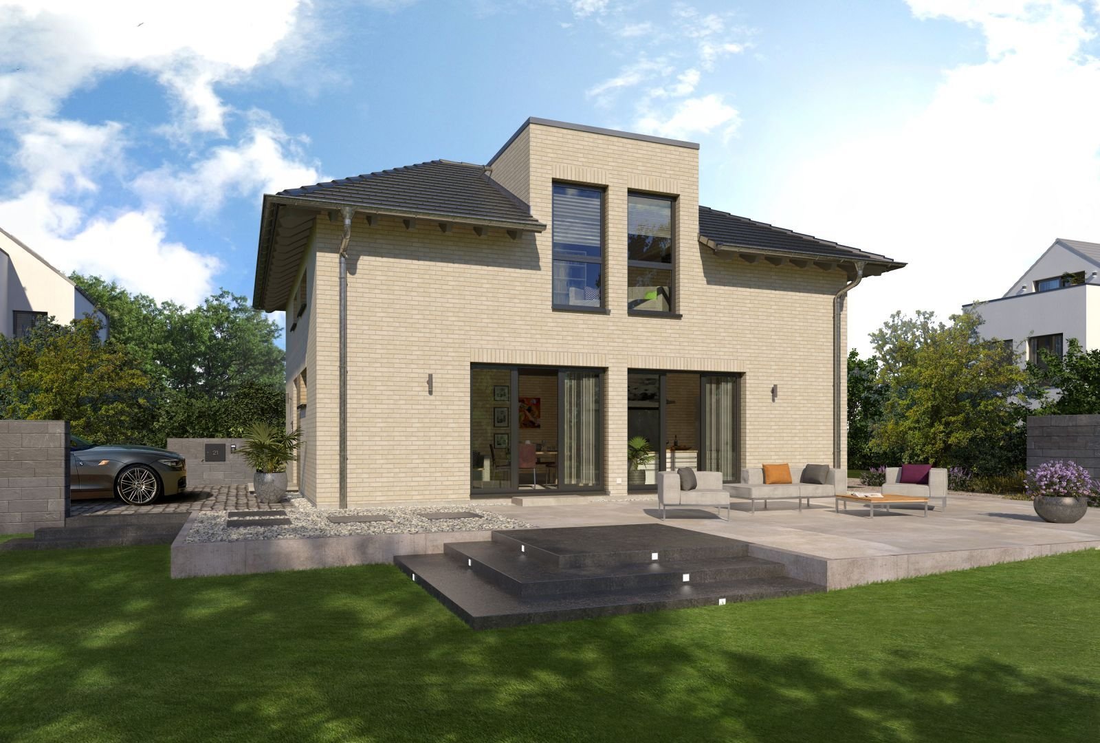 Design trifft Möglichkeiten – Stadtvilla 12 mit Premium-Grundstücksservice