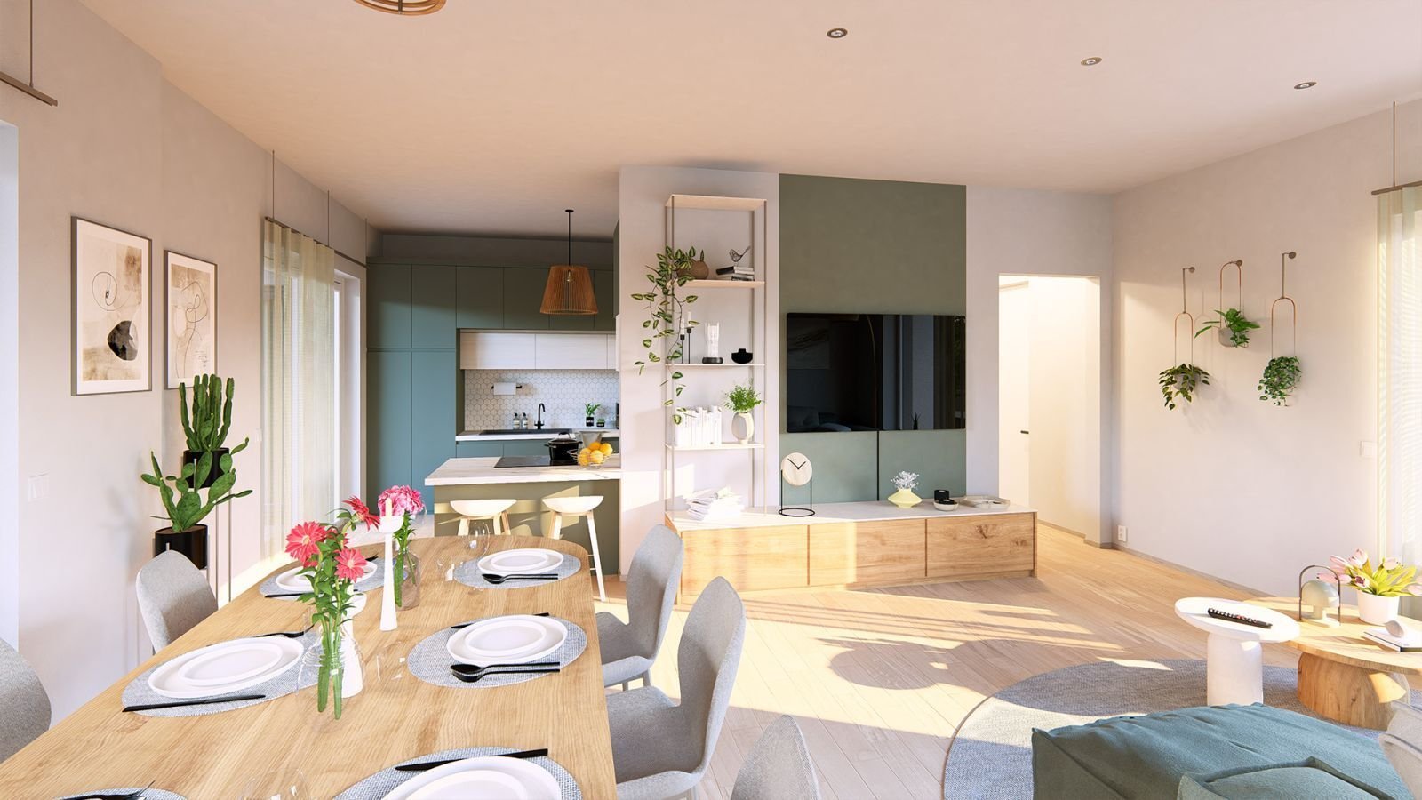 Wohnen auf einer Ebene - Neubau Bungalow - Einzugsfertig - KFW