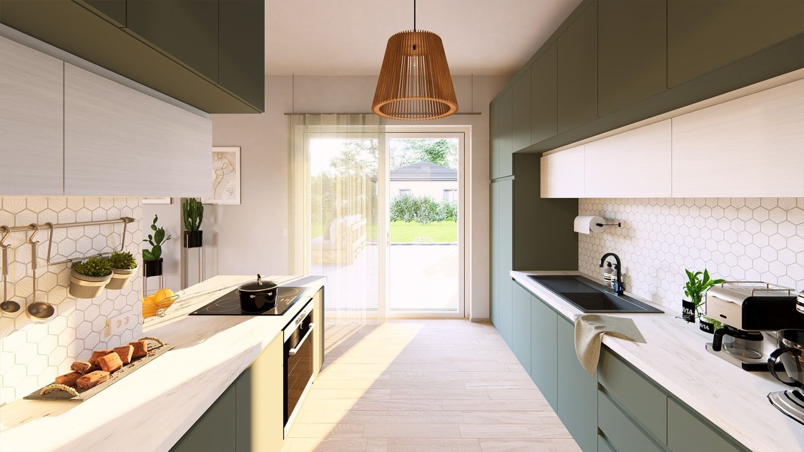 Wohnen auf einer Ebene - Neubau Bungalow - Einzugsfertig - KFW