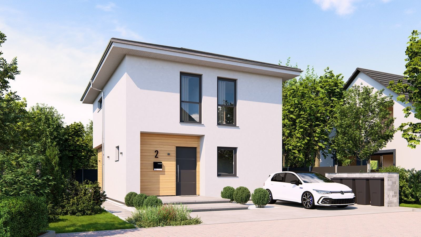 Einzugsfertiges Einfamilienhaus von OKAL - KFW