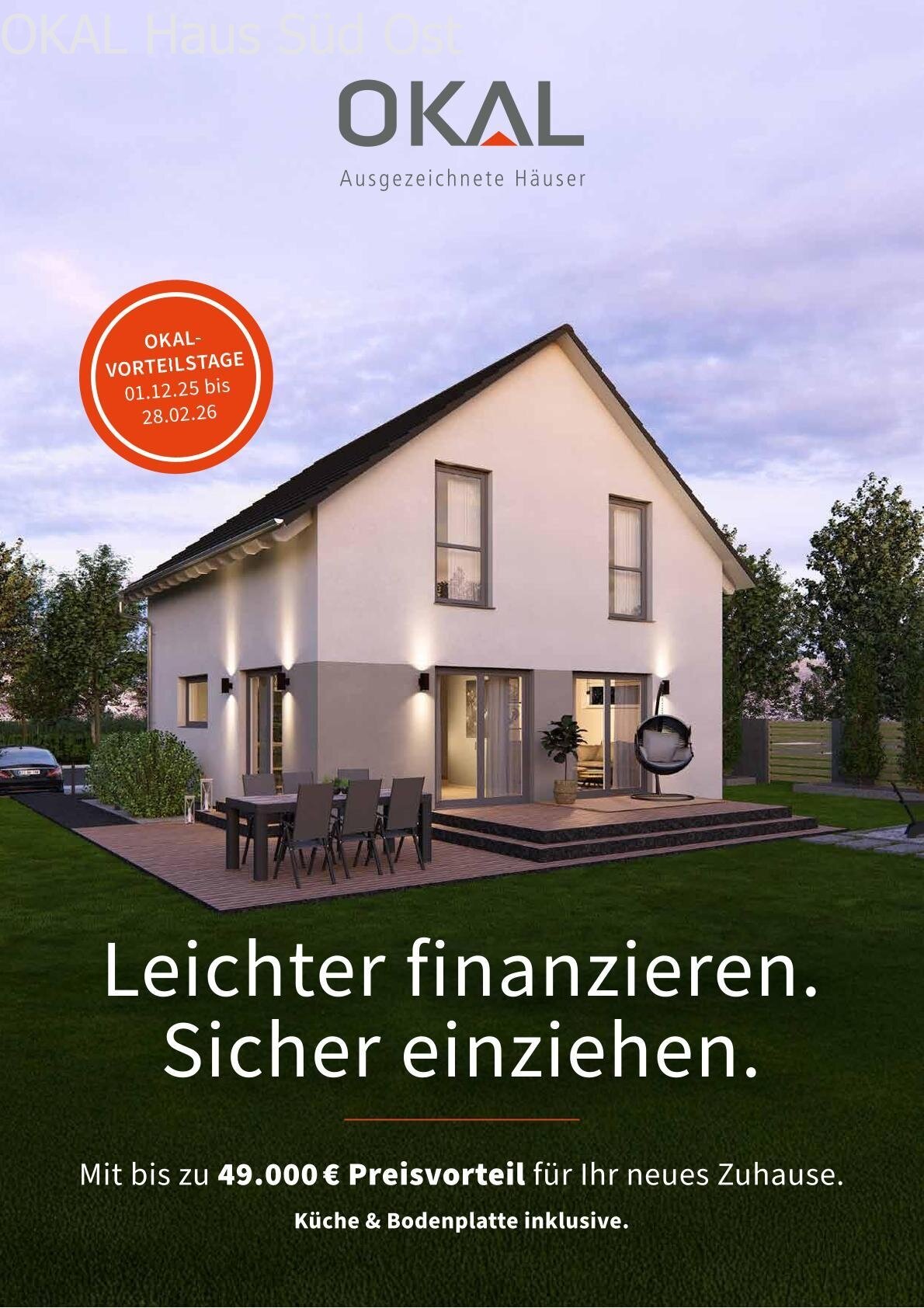 MODERNES WOHNHAUS MIT ELEGANTEM WALMDACH