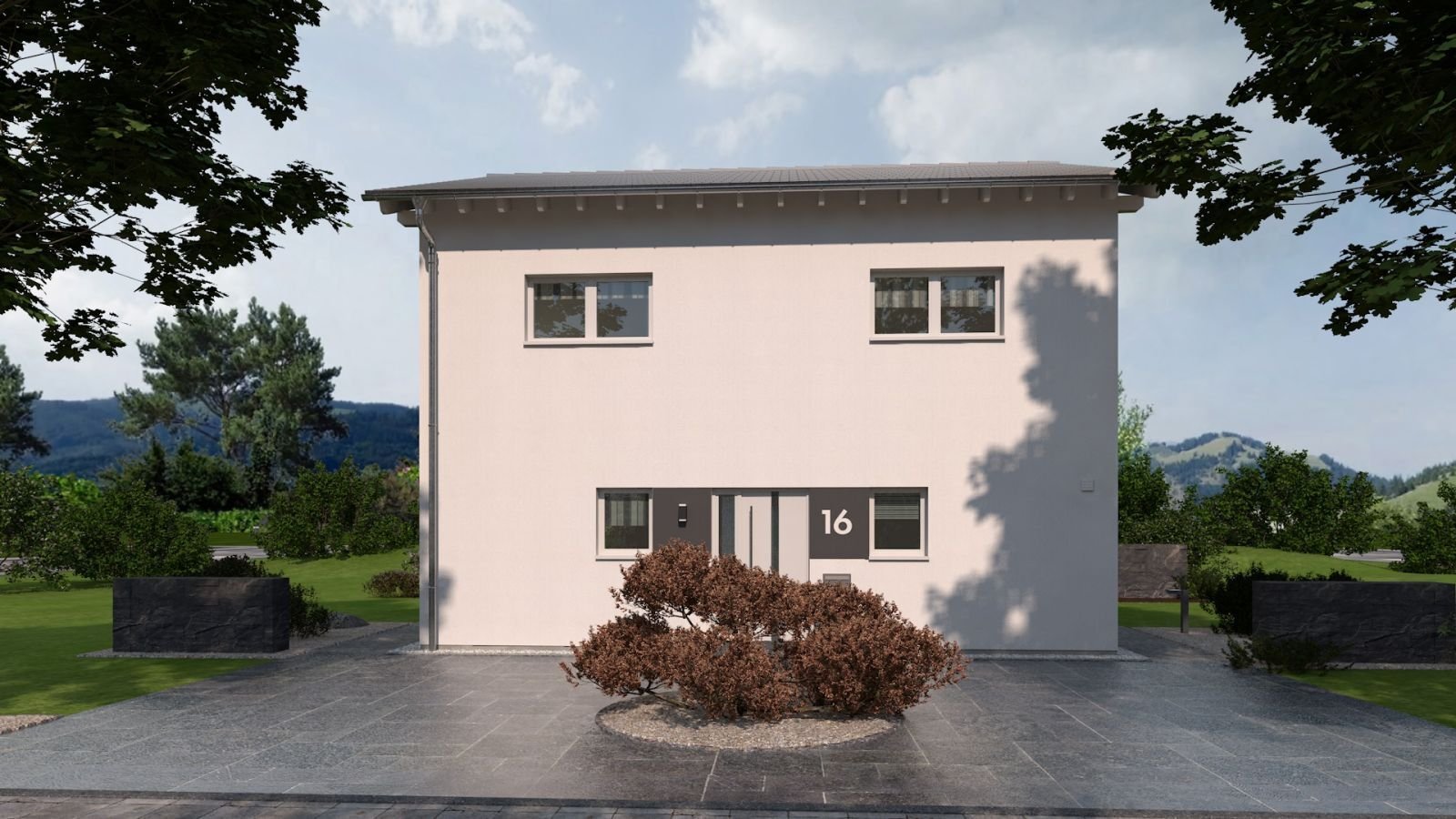 LICHTDURCHFLUTETES EINFAMILIENHAUS MIT VIEL RAUM