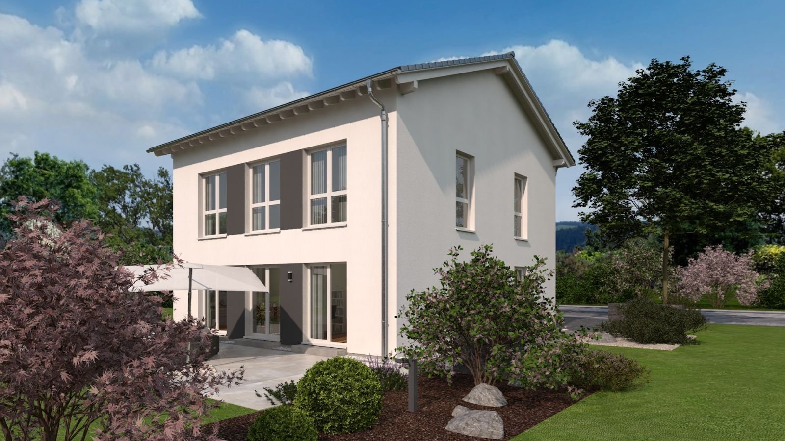 LICHTDURCHFLUTETES EINFAMILIENHAUS MIT VIEL RAUM