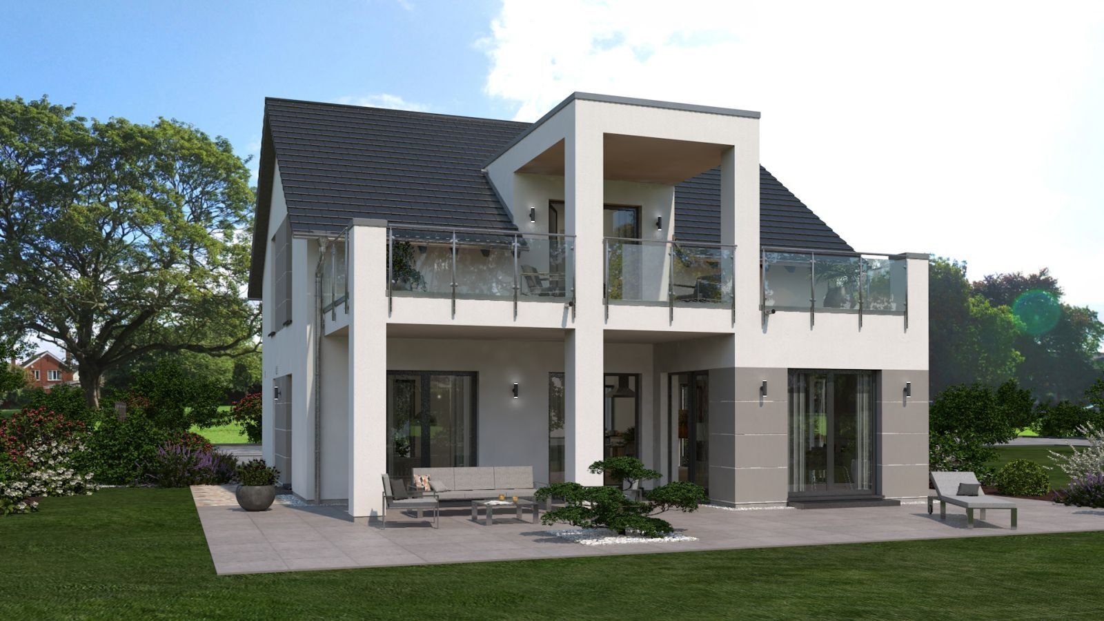 EINFAMILIENHAUS IM HAMPTON-STIL EINZUGSFERTIG!