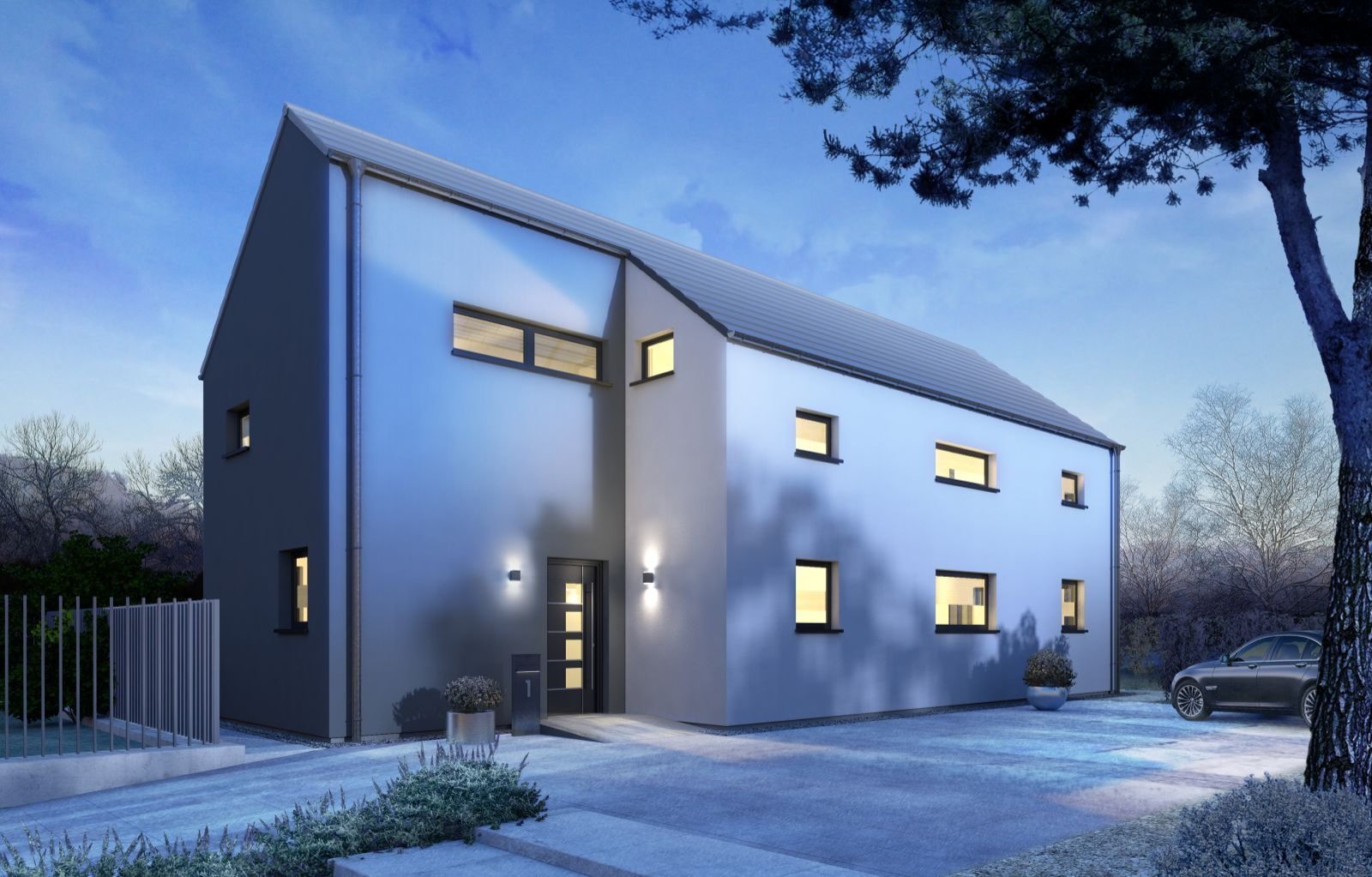 DAS EINFAMILIENHAUS FÜR INDIVIDUALISTEN EINZUGSFERTIG!