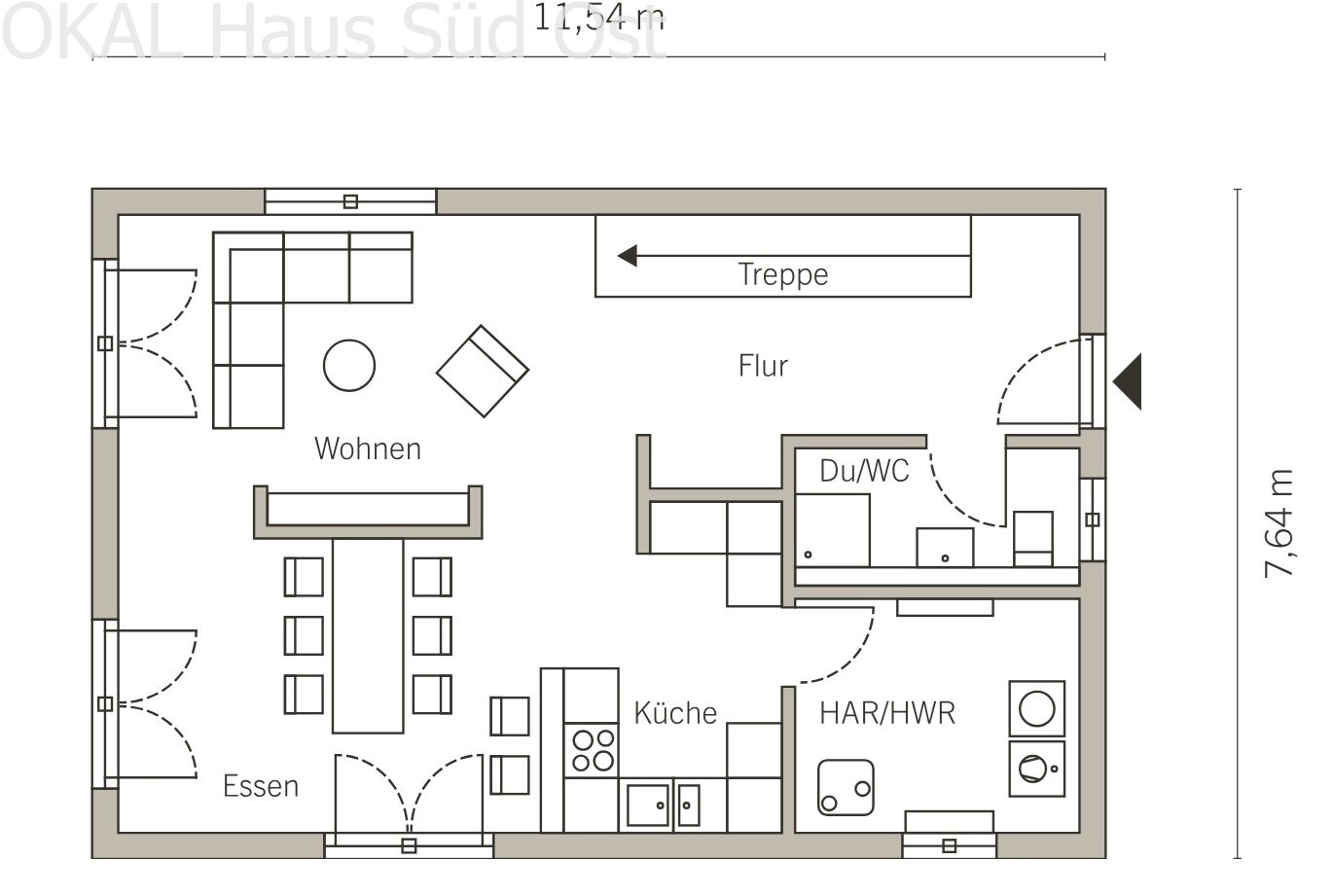 Modernes Haus mit durchdachtem Grundriss – Ihr neues Zuhause für die ganze Familie