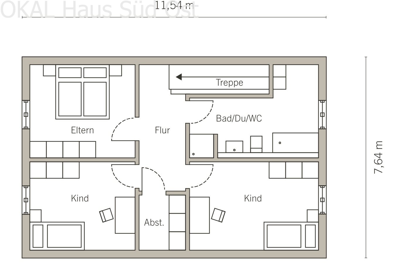 Modernes Haus mit durchdachtem Grundriss – Ihr neues Zuhause für die ganze Familie