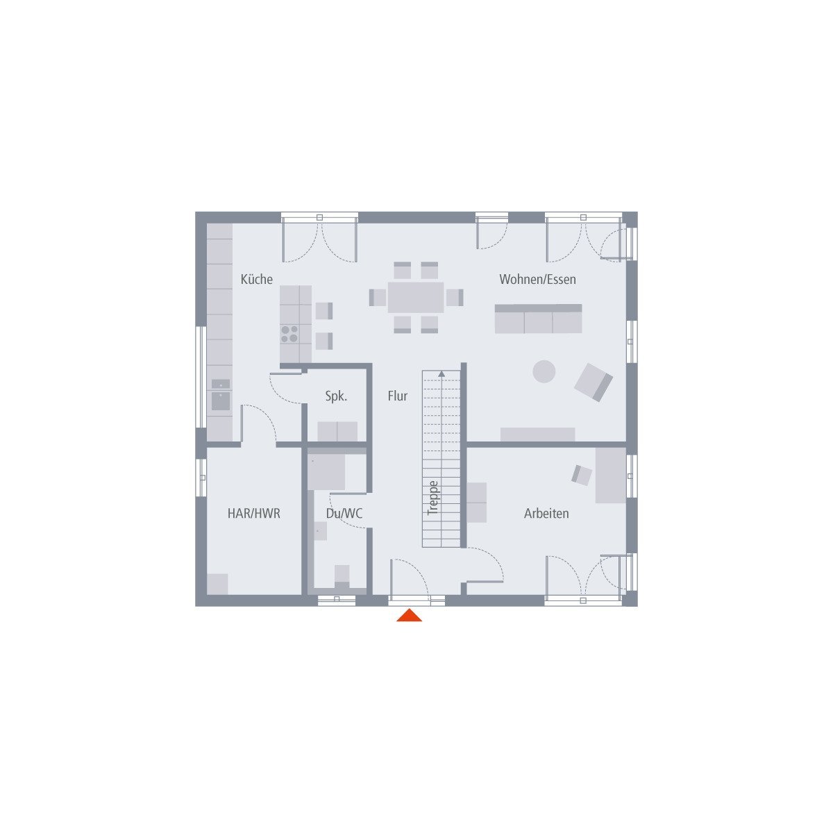EIN HAUS, DAS MIT GROSSEM PLATZANGEBOT ÜBERZEUGT