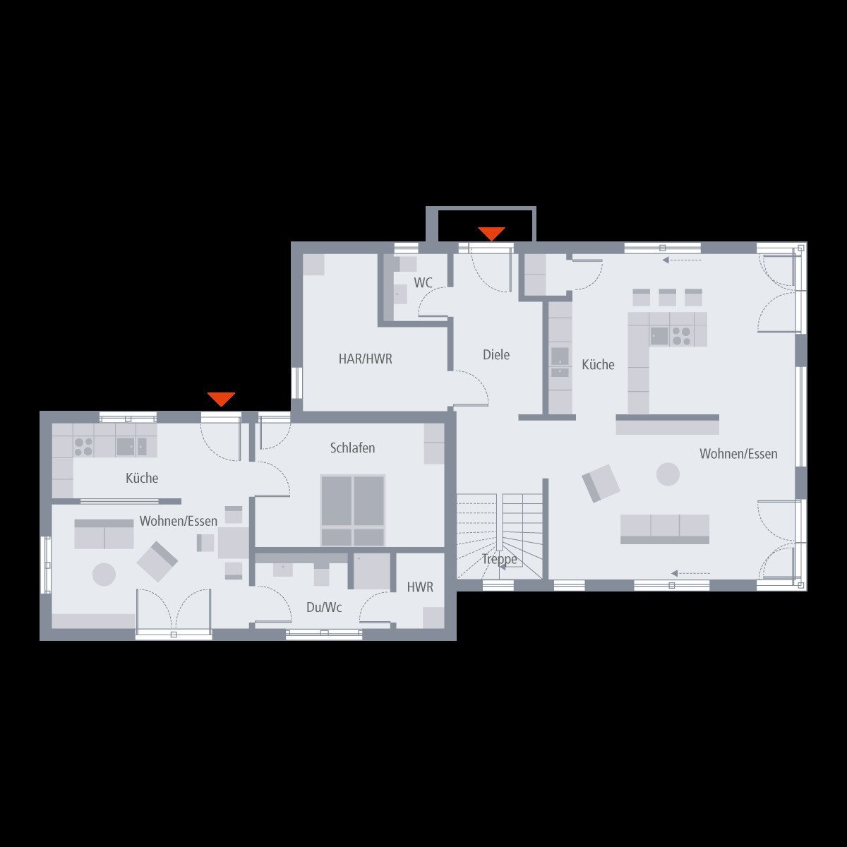 DAS REPRÄSENTATIVE HAUS ALS LANDHAUSVILLA IN STRASSLACH