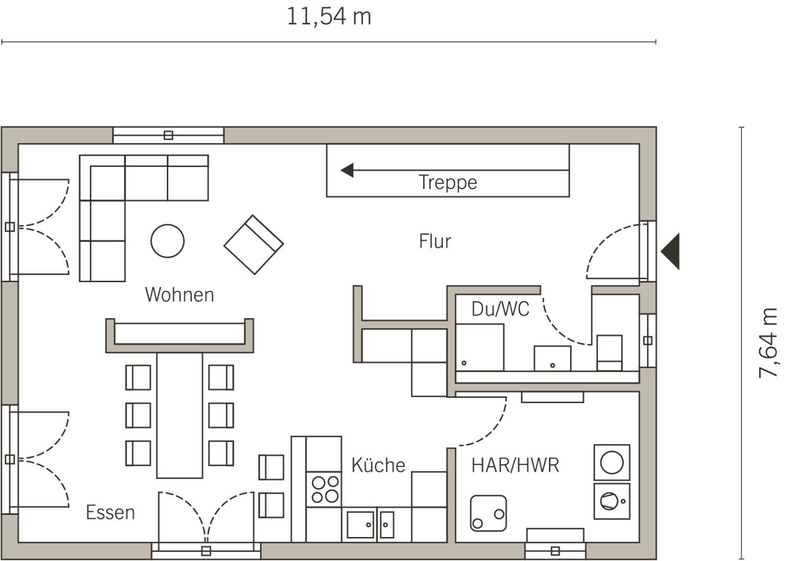 VIEL ZUHAUSE AUF KOMPAKTEM RAUM