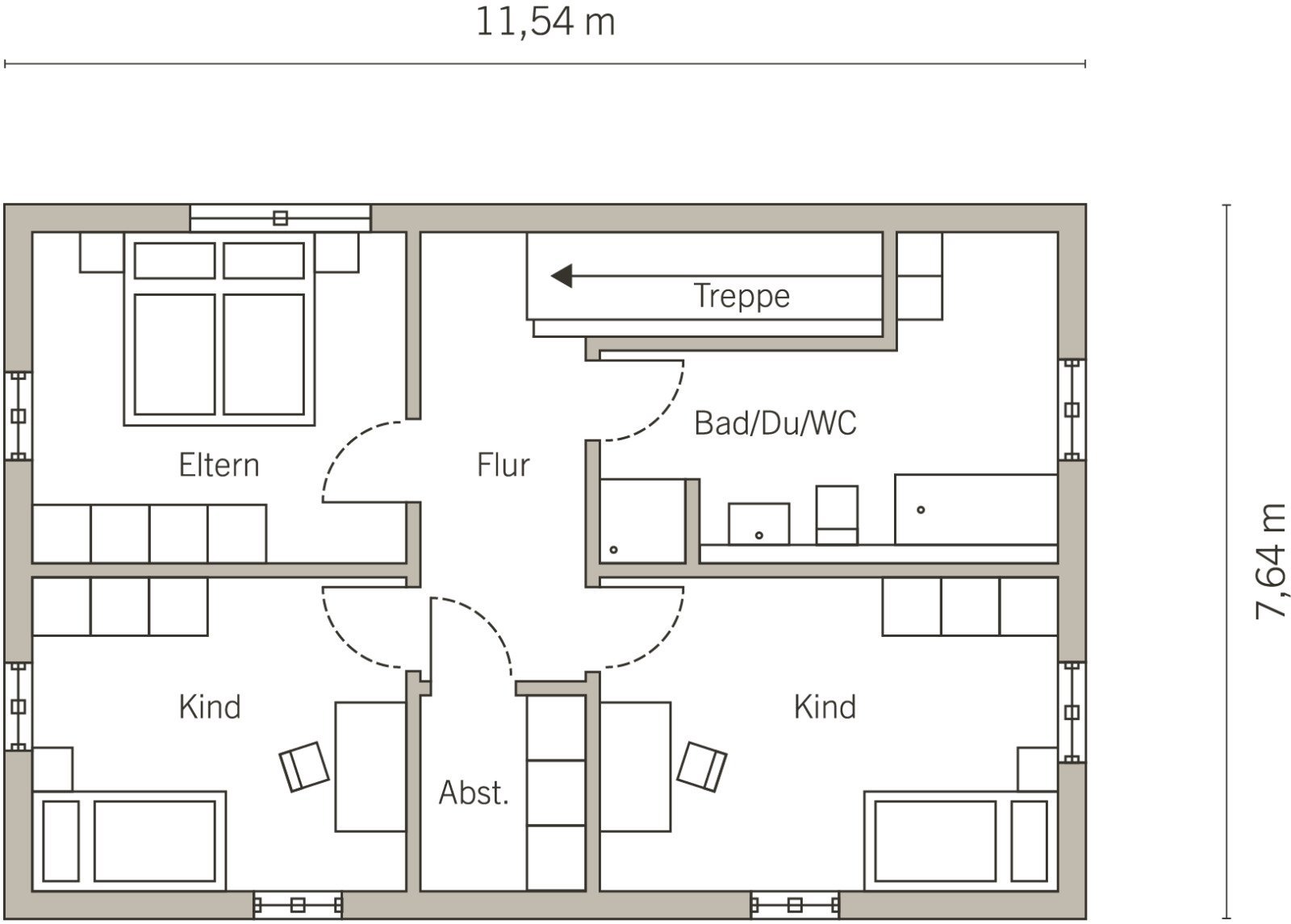 VIEL ZUHAUSE AUF KOMPAKTEM RAUM