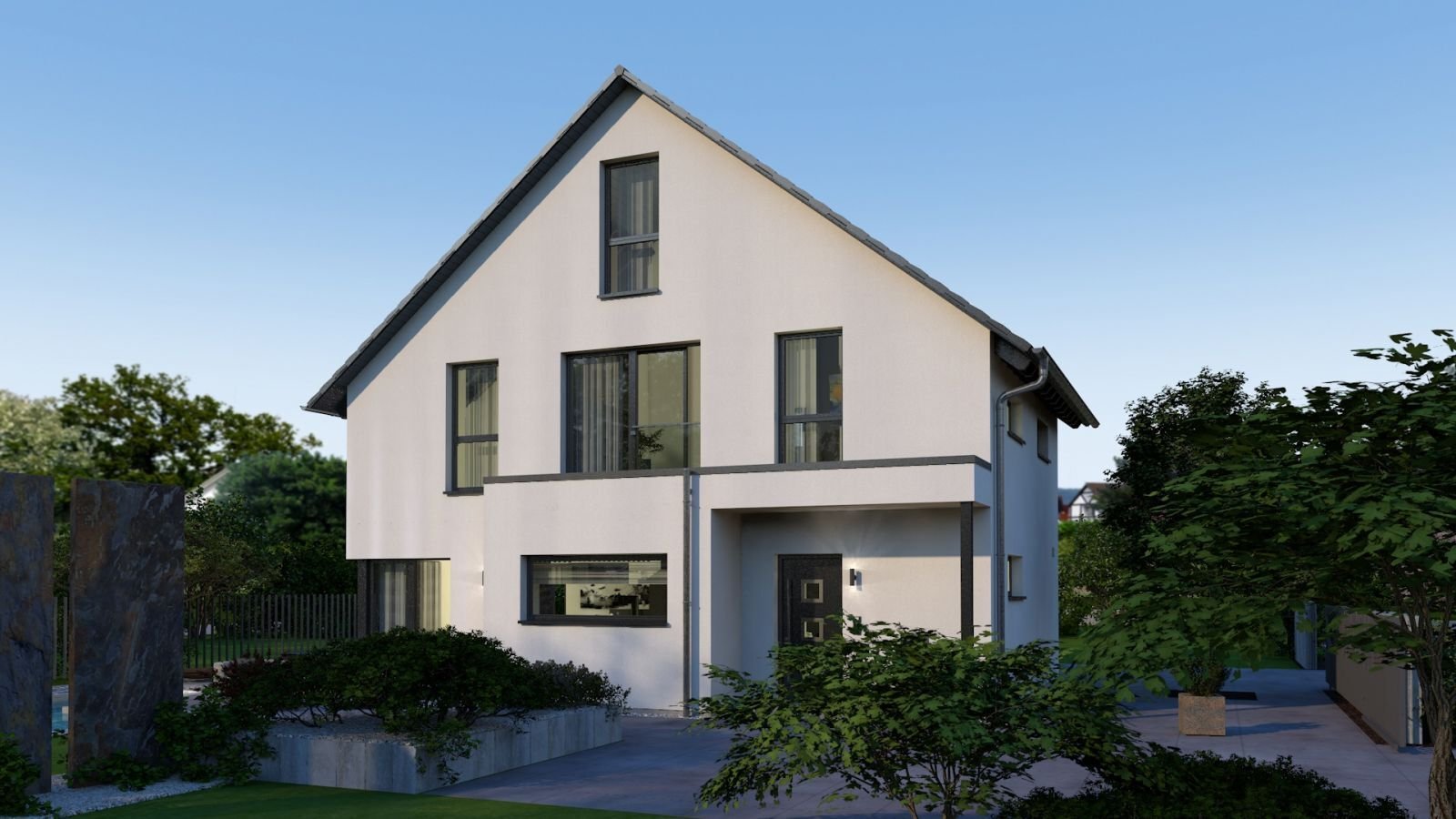 EIN ARCHITEKTONISCH AUSGEREIFTES UND FUNKTIONELLES HAUS