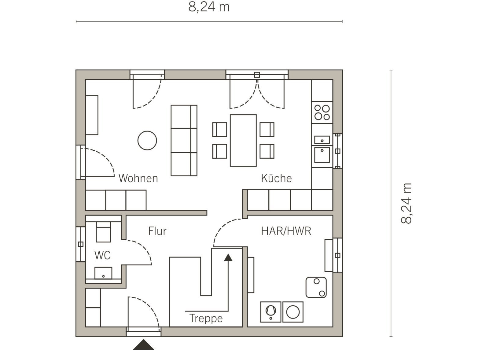 Familienfreundliches Zuhause: Platz für gemeinsame Erinnerungen!