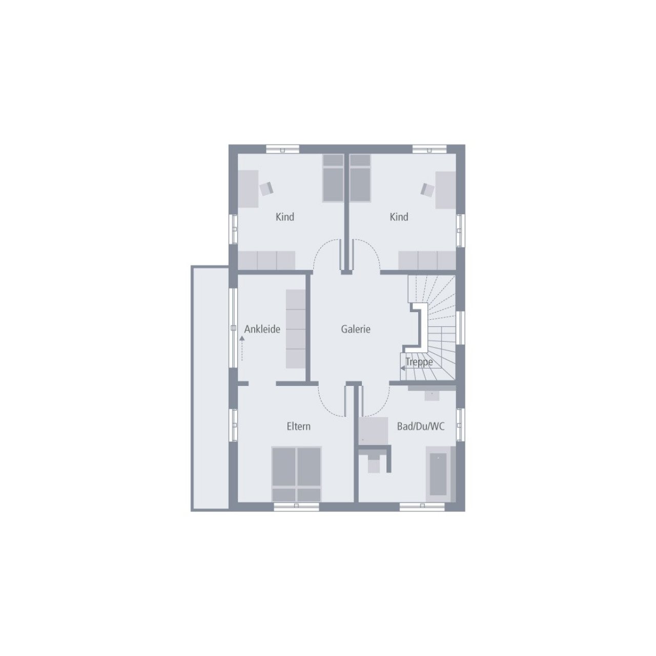 Grundriss Obergeschoss Grundriss Obergeschoss