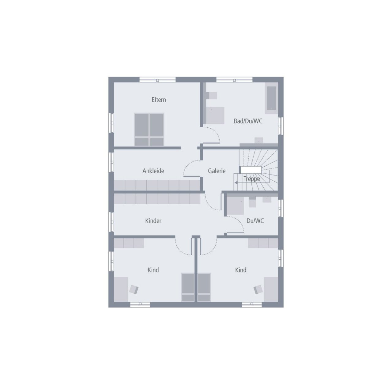 Grundriss Obergeschoss Grundriss Obergeschoss