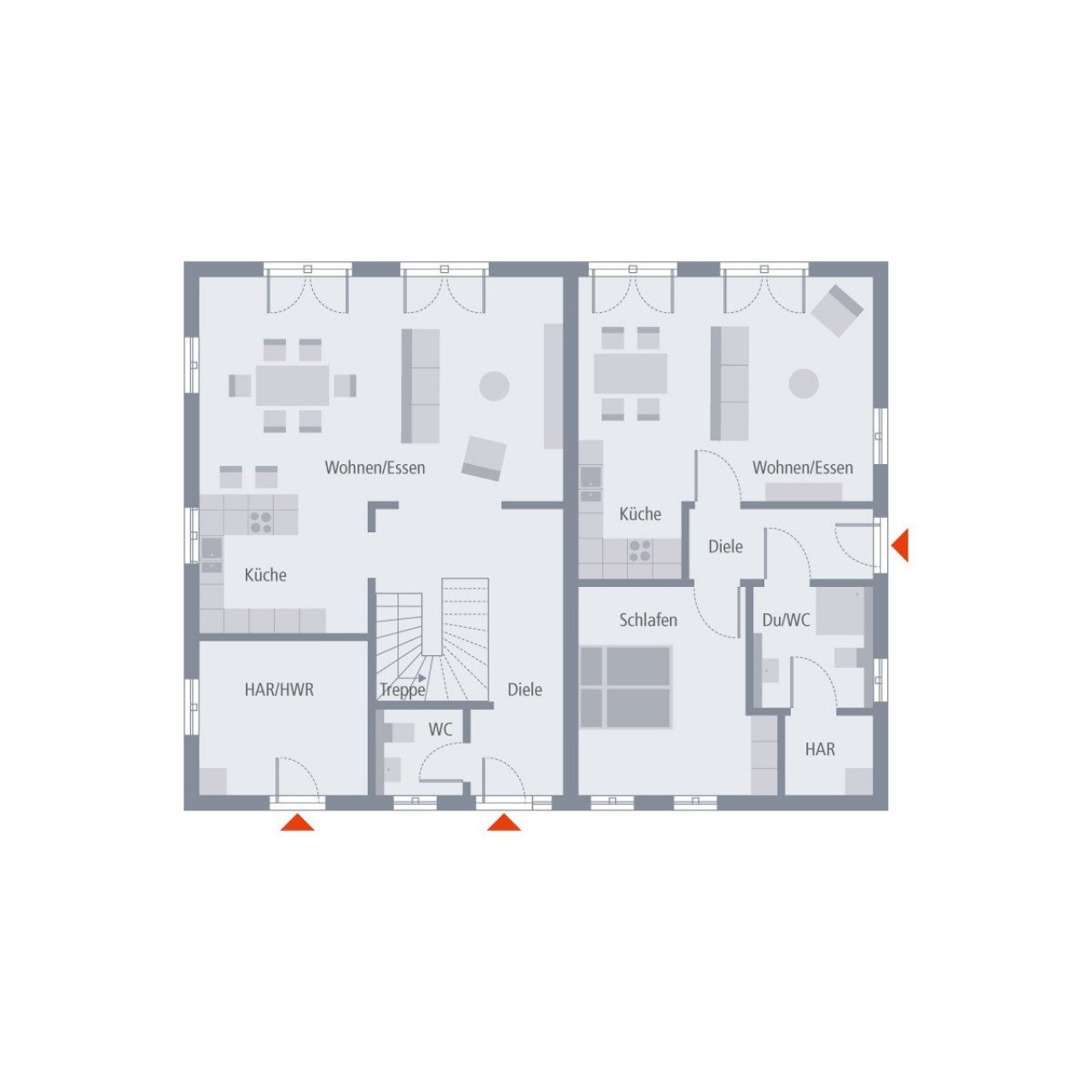 Grundriss Erdgeschoss Grundriss Erdgeschoss