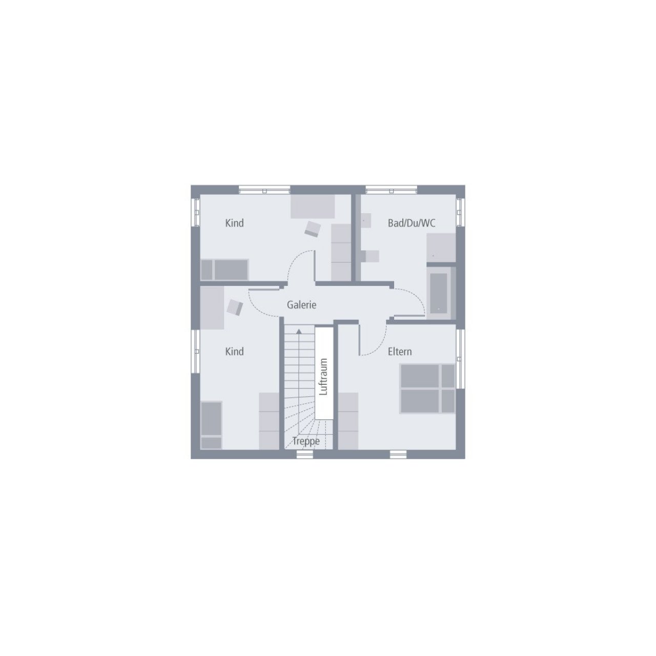 Grundriss Obergeschoss Grundriss Obergeschoss