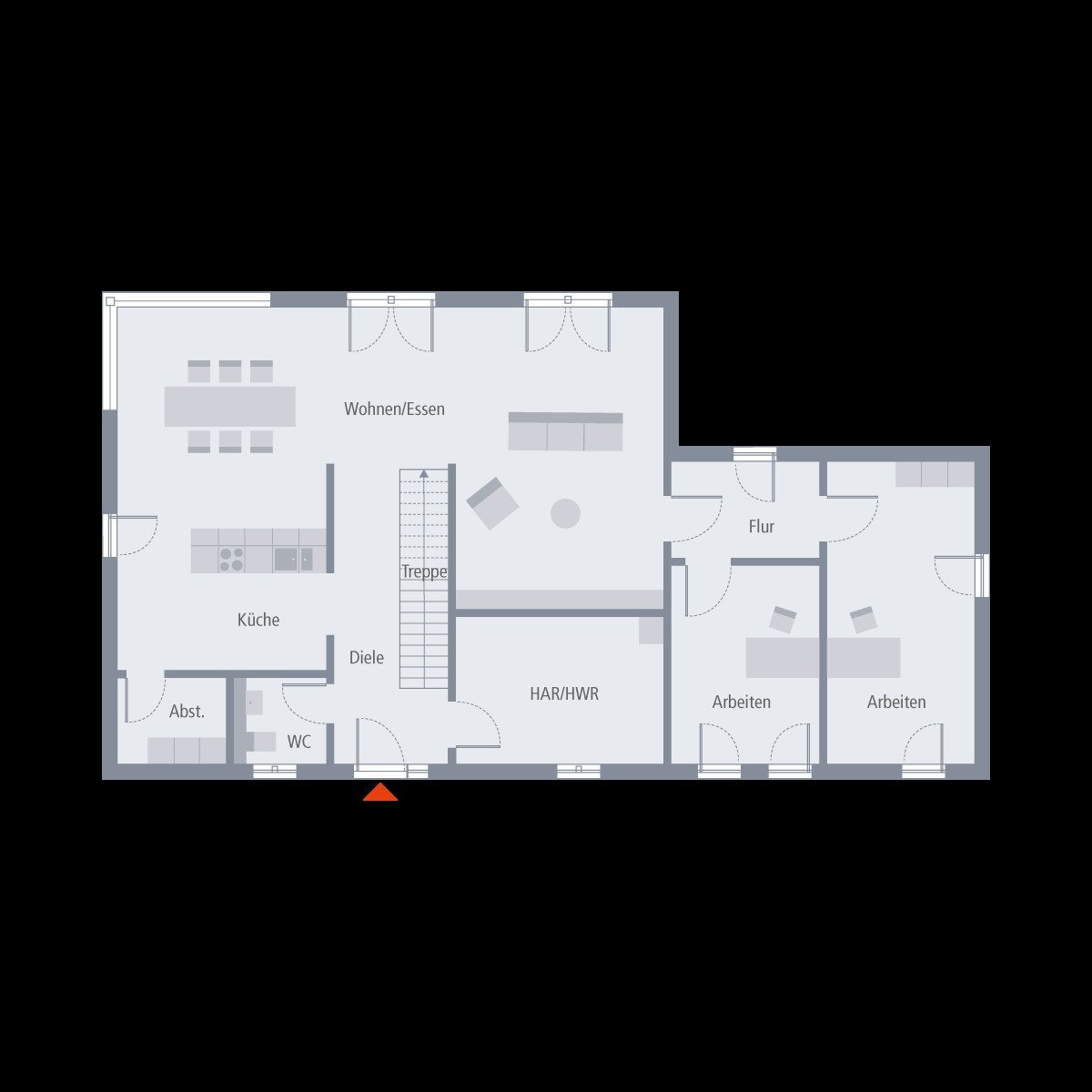 Grundriss Erdgeschoss Grundriss Erdgeschoss