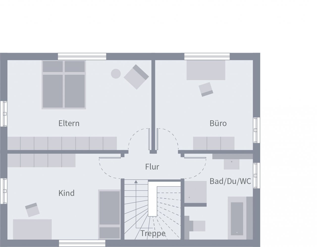Grundriss Obergeschoss Grundriss Obergeschoss