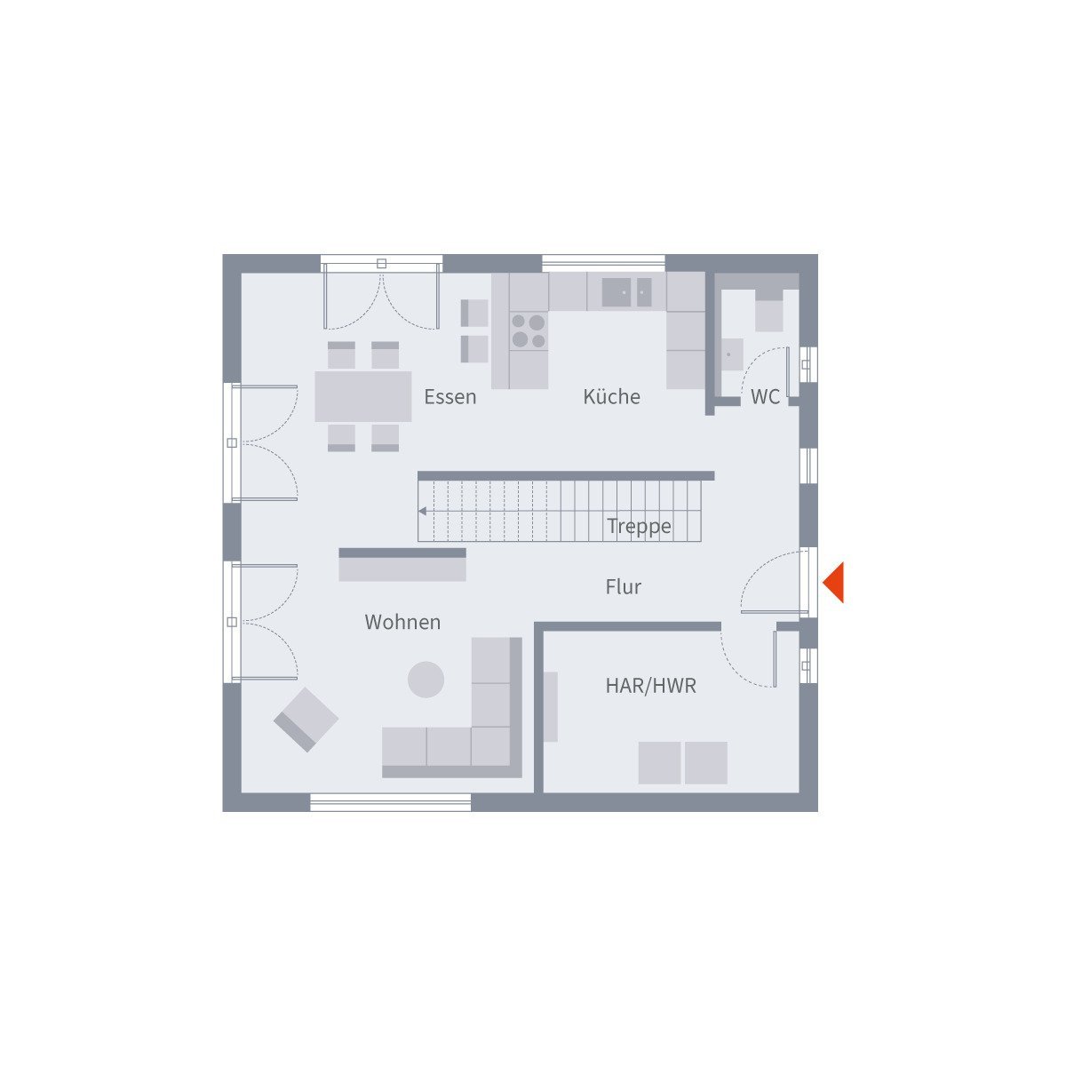 Grundriss Erdgeschoss Grundriss Erdgeschoss