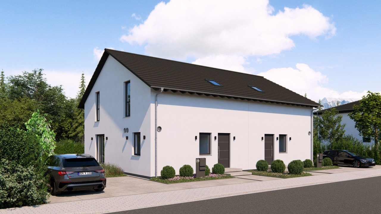 Ansicht Eingang Satteldach Ansicht Eingang Satteldach
