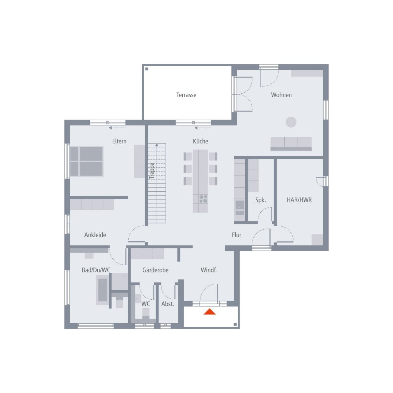 Grundriss Erdgeschoss Grundriss Erdgeschoss