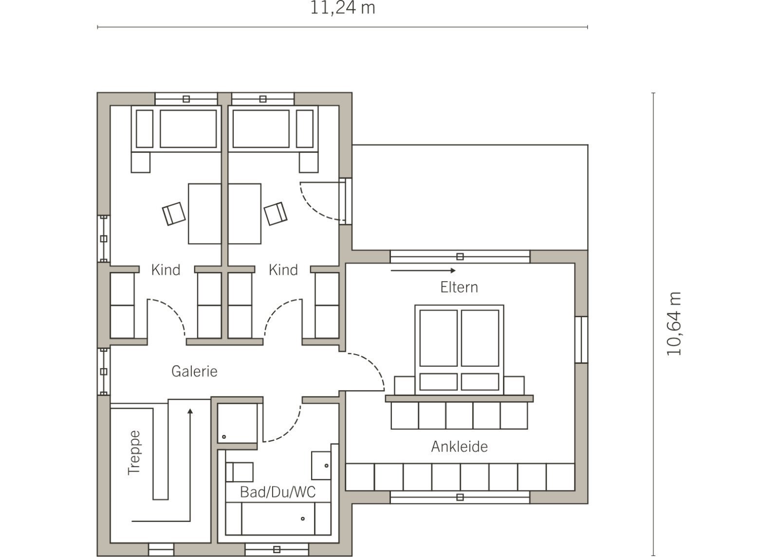 Grundriss Dachgeschoss Grundriss Dachgeschoss