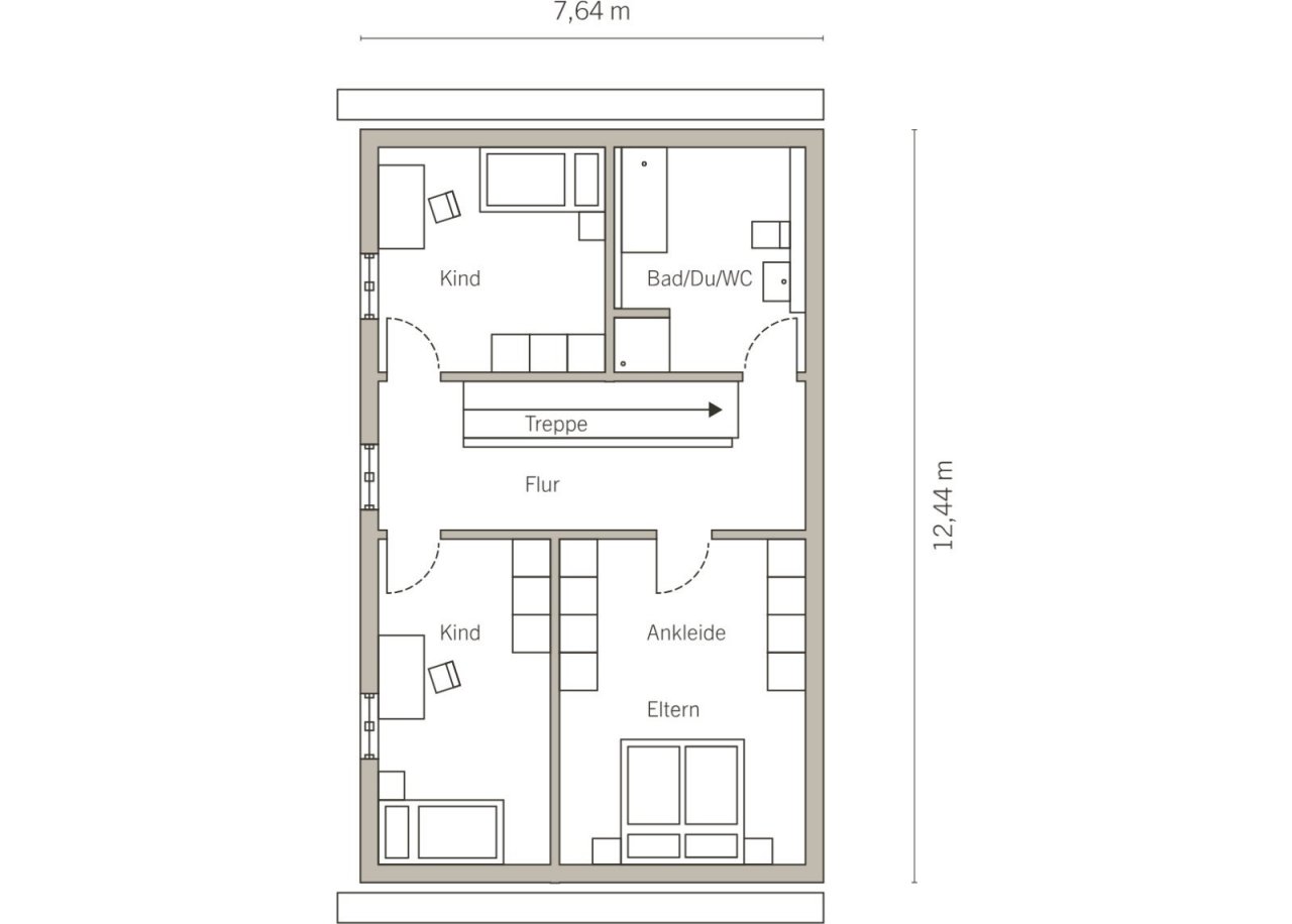 Grundriss Dachgeschoss Grundriss Dachgeschoss